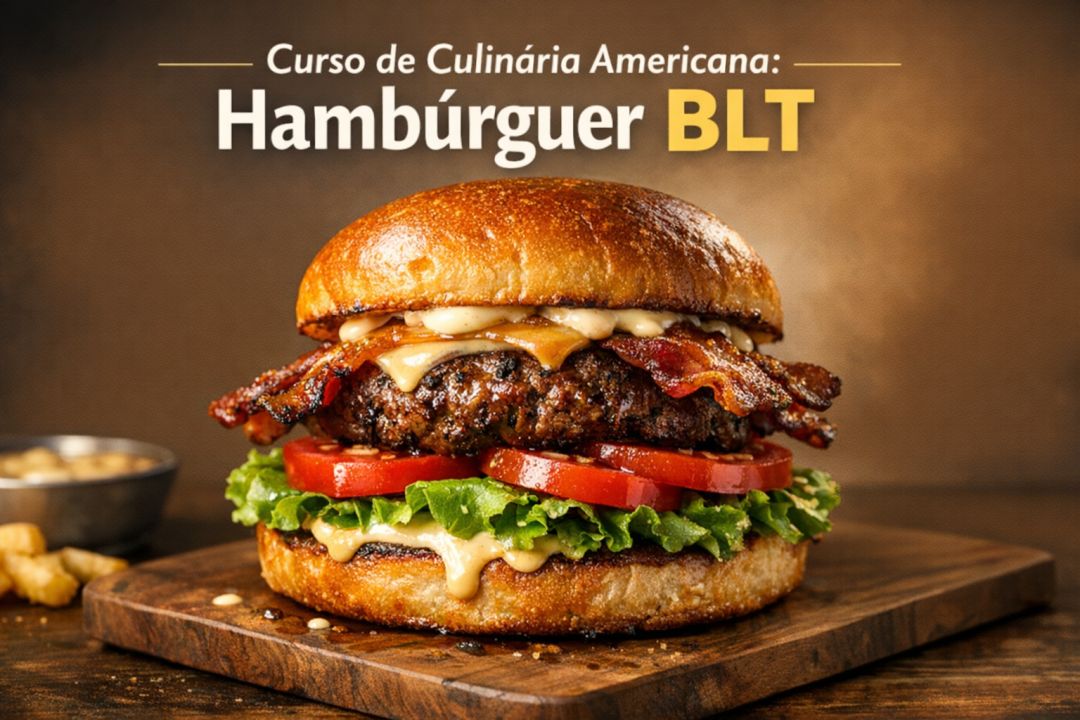 Curso de Culinária Americana: Hambúrguer BLT