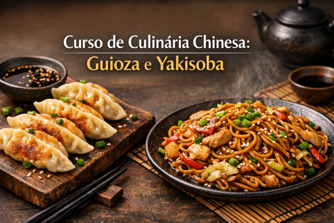 Curso de Culinária Chinesa: Guioza e Yakisoba