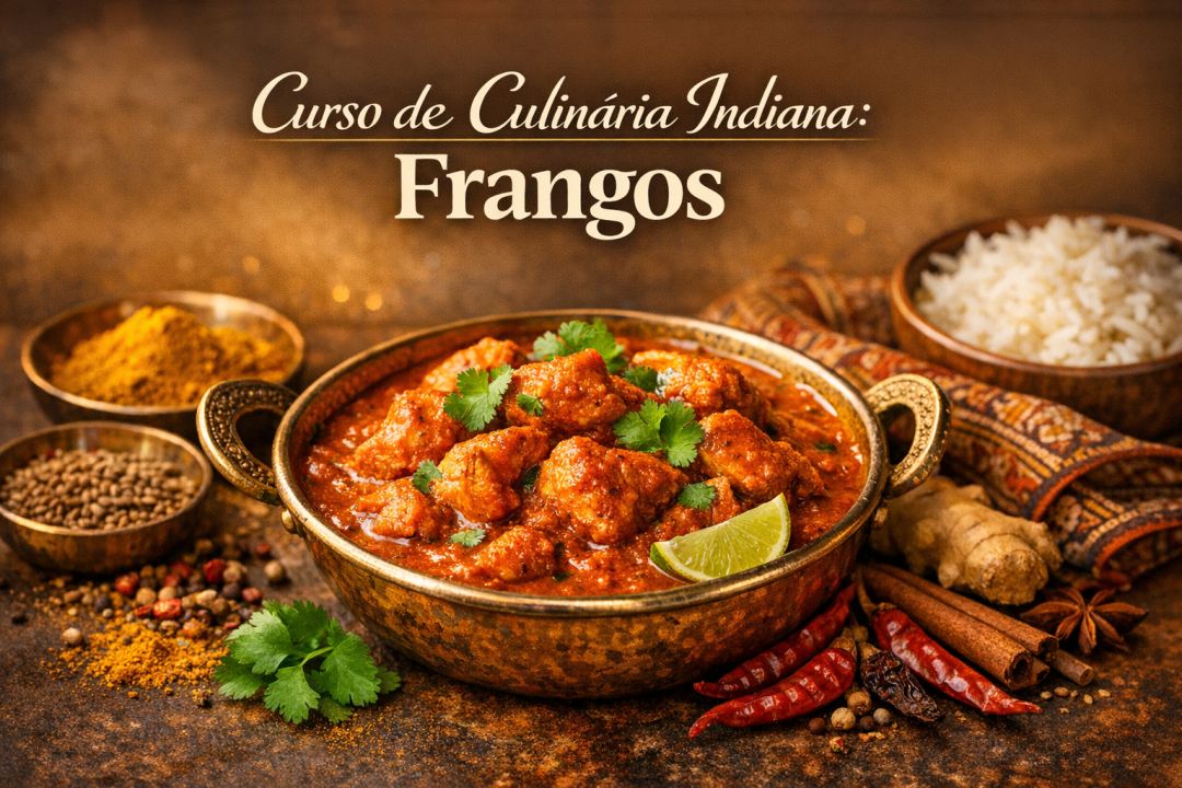 Curso de Culinária Indiana: Frangos