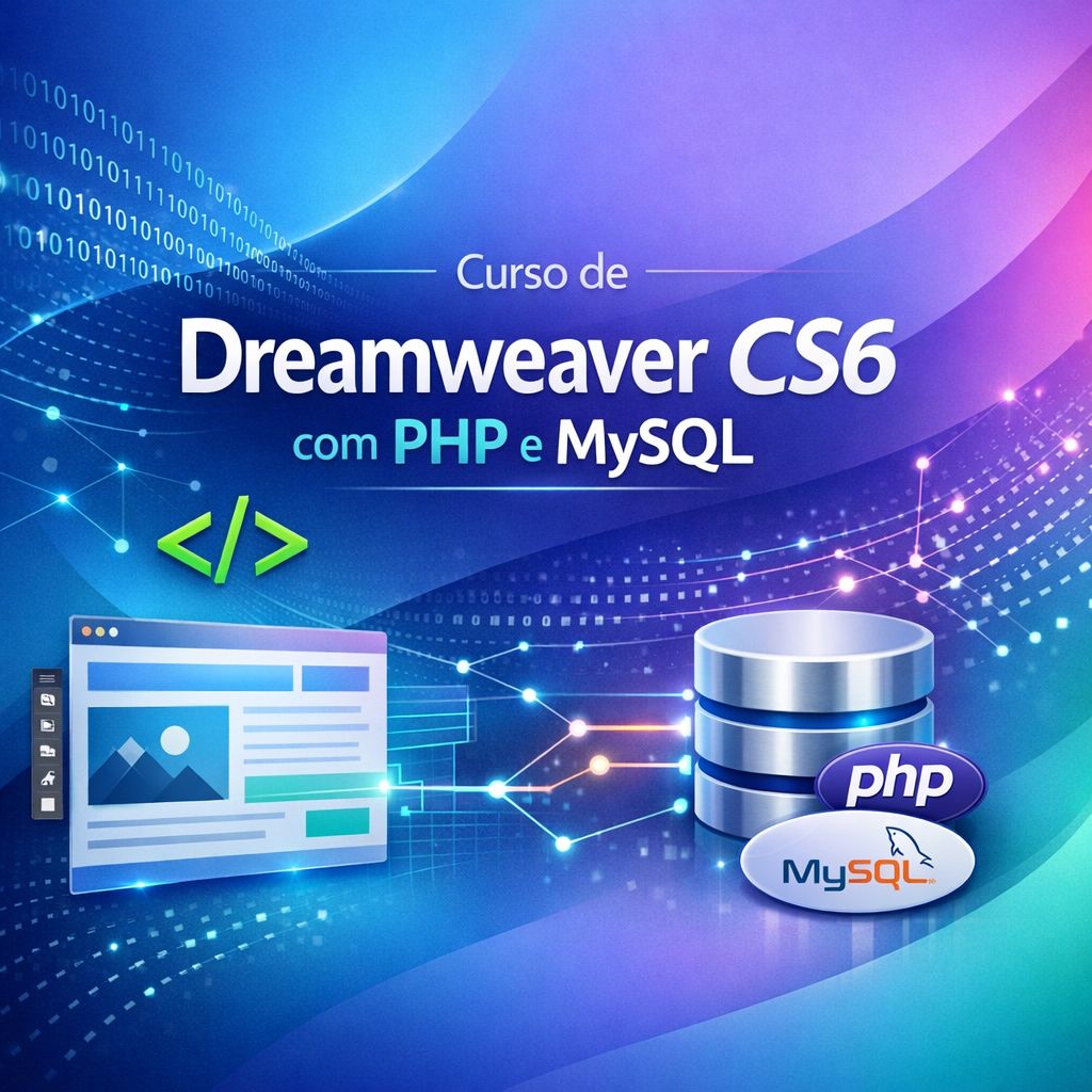 Curso de Dreamweaver CS6 com PHP e MySQL