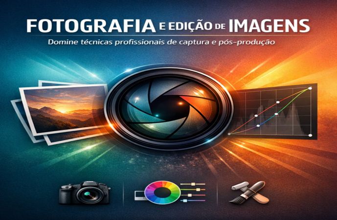 FOTOGRAFIA E EDIÇÃO DE IMAGENS